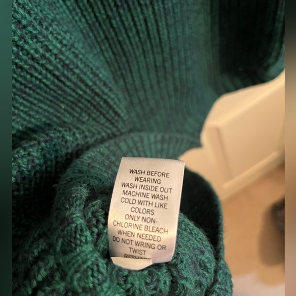 SO Greenish Blue Knitted Sweater - Picture 5 of 5